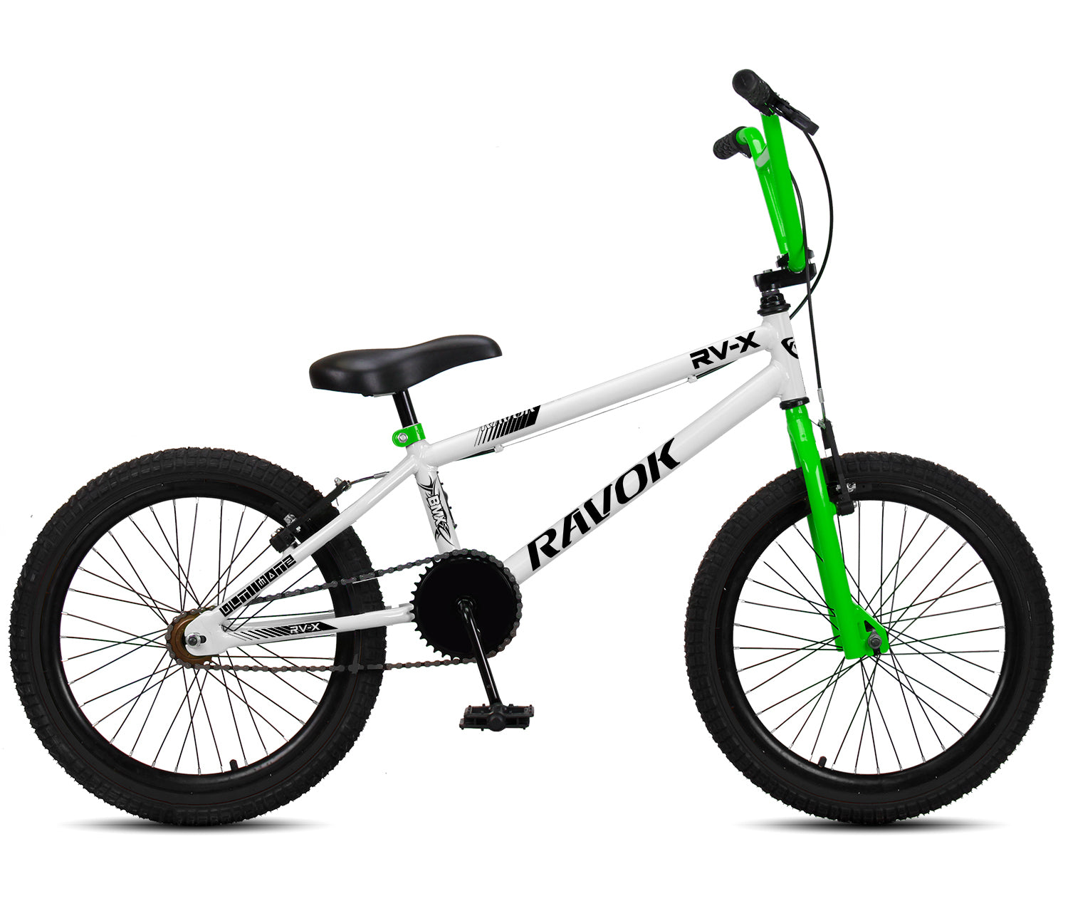 Bicicleta Bmx Cross Aro 20 Rv-x Aro Aero Freio V-brake Ravok