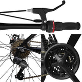 10% PIX - Bicicleta Mountain Bike 21 Velocidades Aço Suspensão Shimano