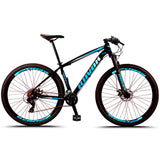 10% PIX - Bicicleta Mountain Bike 21 Velocidades Alavanca Alumínio