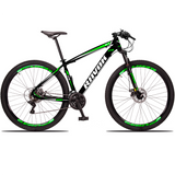 10% PIX - Bicicleta Mountain Bike 21 Velocidades Alavanca Alumínio