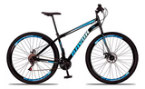 10% PIX - Bicicleta Bike Aço 21 Marchas Aro 29