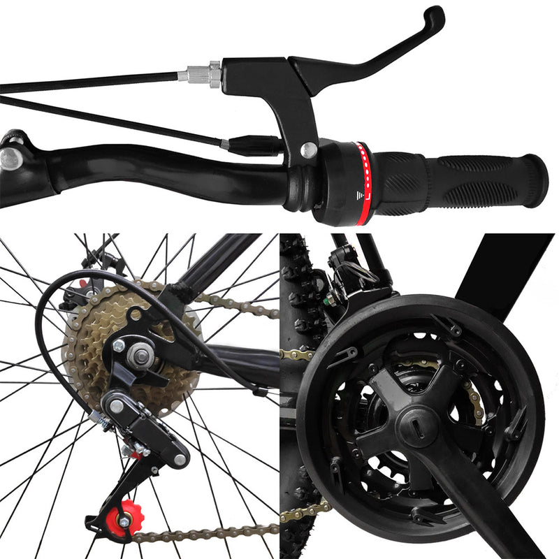 10% PIX - Bicicleta Bike Aço 21 Marchas Velocidades Aro 29