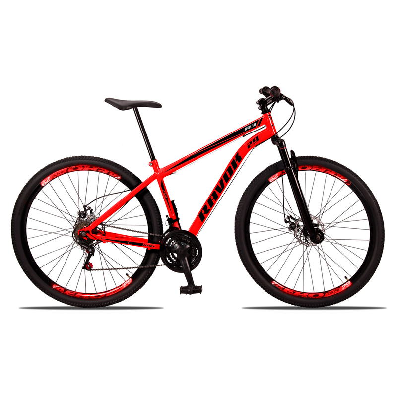 10% PIX - Bicicleta Mountain Bike 21 Velocidades Aço Suspensão Shimano