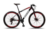 10% PIX - Bicicleta Bike Aro 29 Alumínio 24 Velocidades Shimano Suspensão Freio A Disco